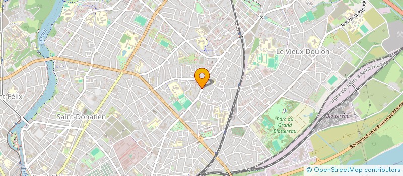 localisation de l'entreprise AA CAROCOLLE à NANTES