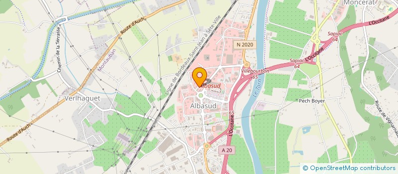 localisation de l'entreprise AA CONSEIL PRIVE  MONTAUBAN