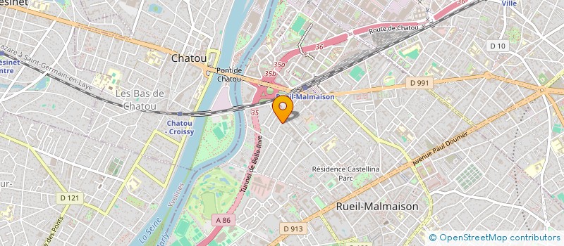 localisation de l'entreprise AA CONSULTING à RUEIL-MALMAISON
