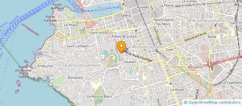 localisation de l'entreprise AA CONSULTING  MARSEILLE