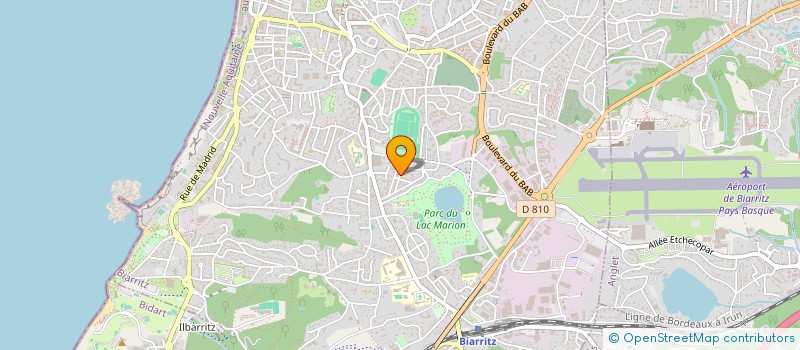 localisation de l'entreprise AA CONSULTING  BIARRITZ