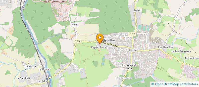 localisation de l'entreprise AA COURS'AULOIN  SAINT-GILLES