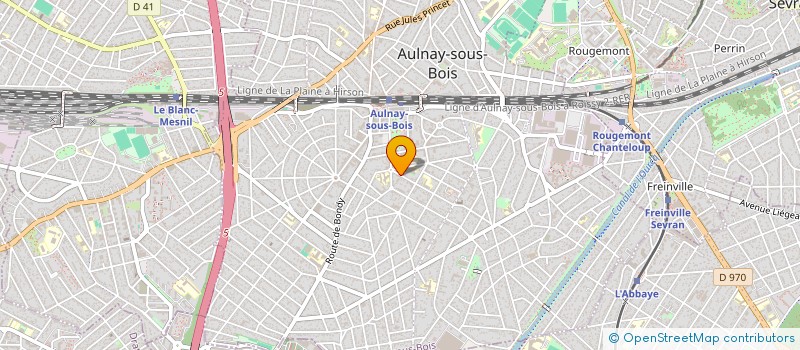 localisation de l'entreprise AA CREATION BOIS à AULNAY-SOUS-BOIS