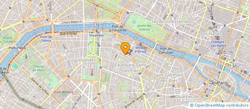 localisation de l'entreprise AA DESIGN  PARIS