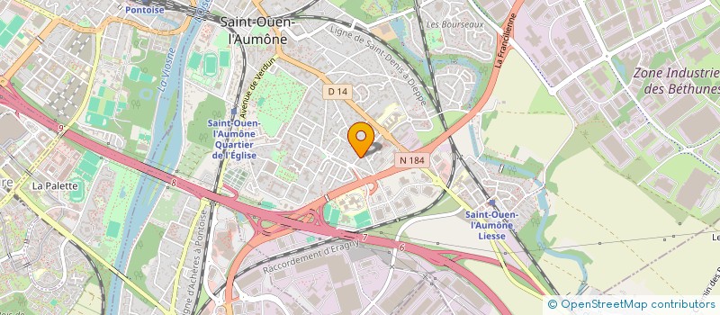 localisation de l'entreprise AA&DIN  SAINT-OUEN-L'AUMONE