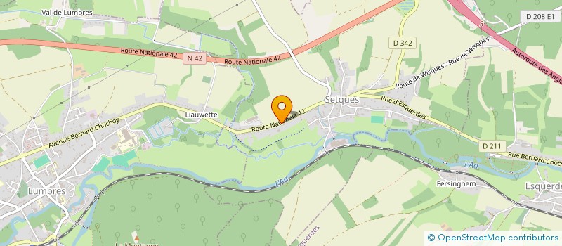 localisation de l'entreprise AA EVENT  SETQUES