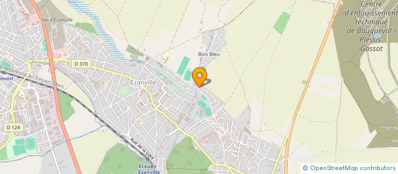 localisation de l'entreprise AA HOLDING  ECOUEN