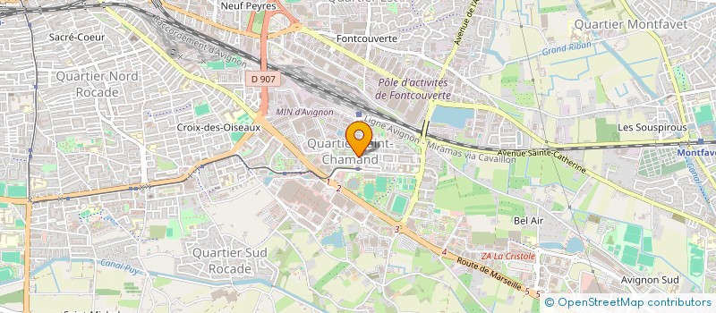 localisation de l'entreprise AA IMMO  AVIGNON