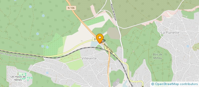 localisation de l'entreprise AA IMMO  NIMES