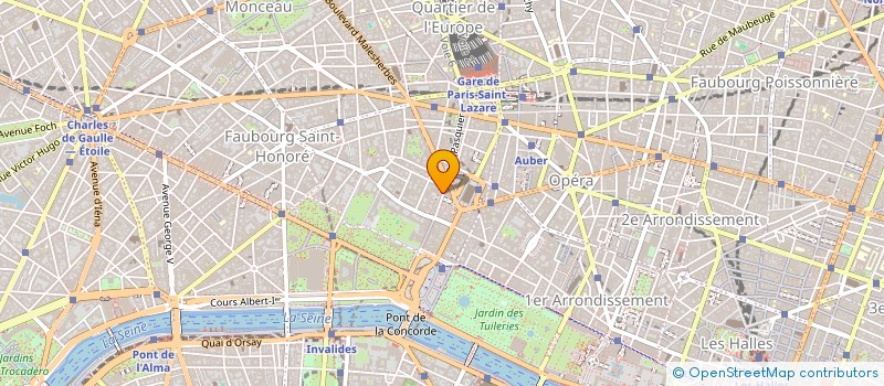 localisation de l'entreprise AA INVEST  PARIS