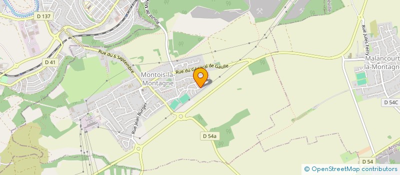 localisation de l'entreprise AA INVEST  MONTOIS-LA-MONTAGNE