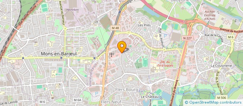 localisation de l'entreprise AA' L'ESPRIT DE SERVICES GDF SUEZ à VILLENEUVE-D'ASCQ