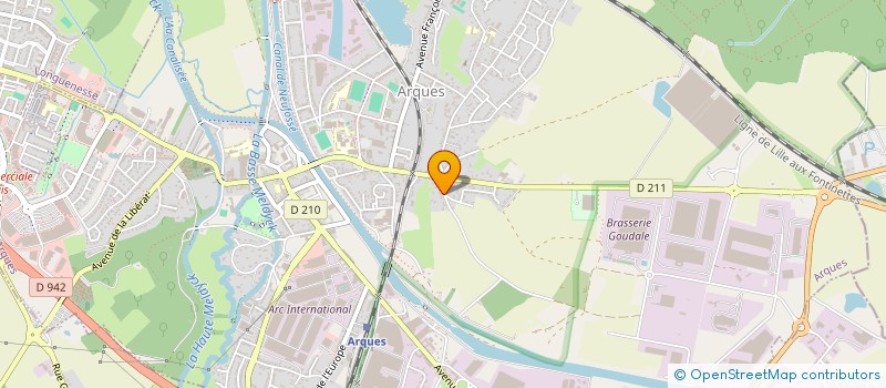 localisation de l'entreprise AA - LYS CONSEILS ET AUDIT  SAINT-OMER