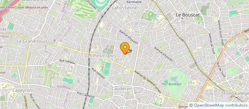 localisation de l'entreprise AA ORTHOPEDAGOGUE  BORDEAUX