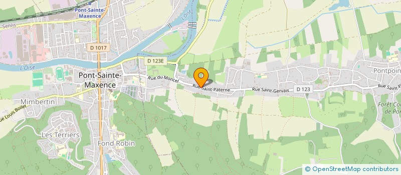 localisation de l'entreprise AA.PA.CH ATELIER D'ARCHITECTURE PASS CHRISTAKOUDI  PONTPOINT