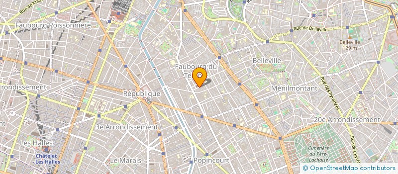 localisation de l'entreprise AA PARIS  PARIS