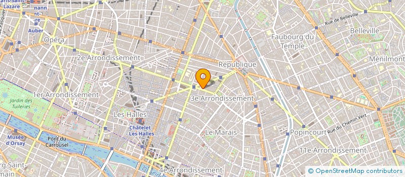localisation de l'entreprise AA PARIS à PARIS
