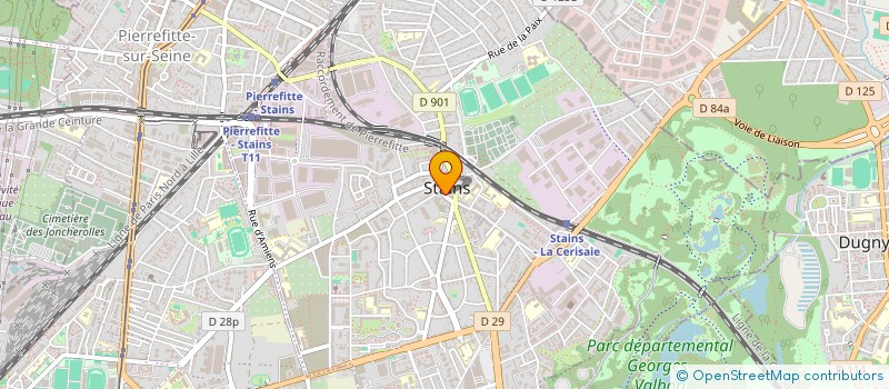 localisation de l'entreprise AA PHONE à STAINS