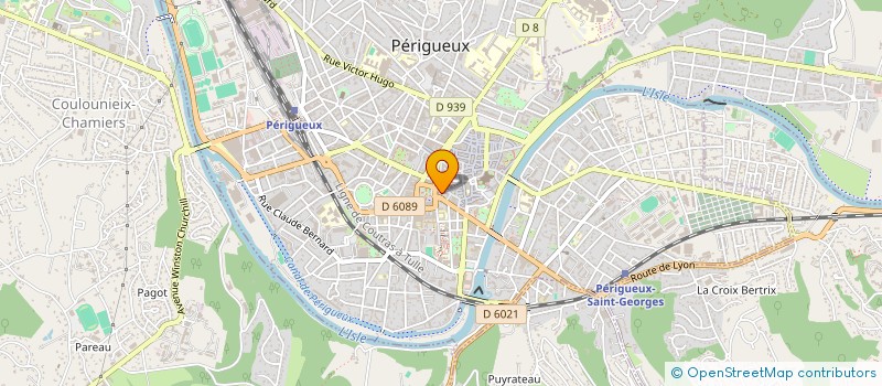 localisation de l'entreprise AA PROGIMMO à PERIGUEUX