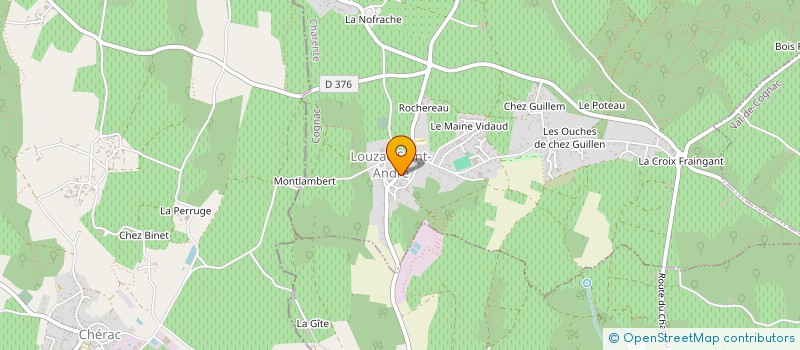 localisation de l'entreprise AA PROJECT CLEAN  LOUZAC-SAINT-ANDRE