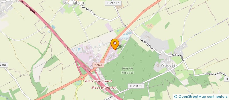 localisation de l'entreprise AA PROTECTION  LEULINGHEM