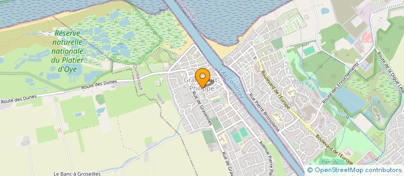 localisation de l'entreprise AA'RT-ZIMUT à GRAVELINES