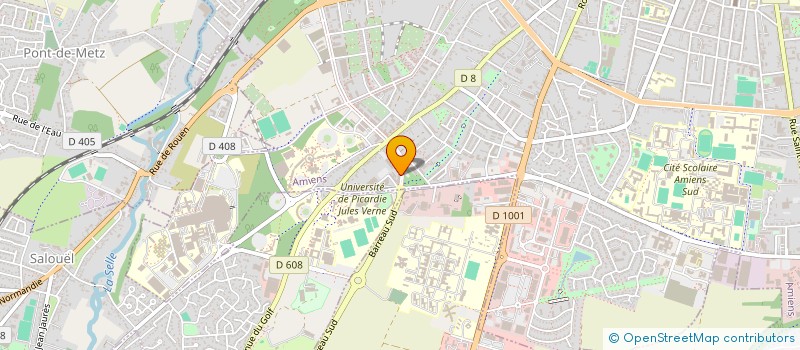 localisation de l'entreprise AA SAINT QUENTIN à AMIENS