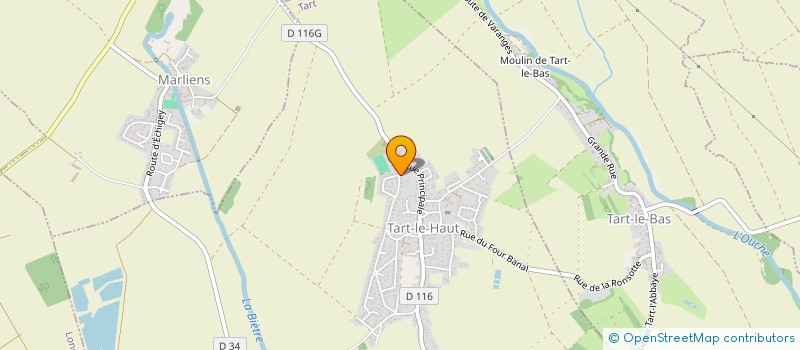 localisation de l'entreprise AA'SOCIATION  TART