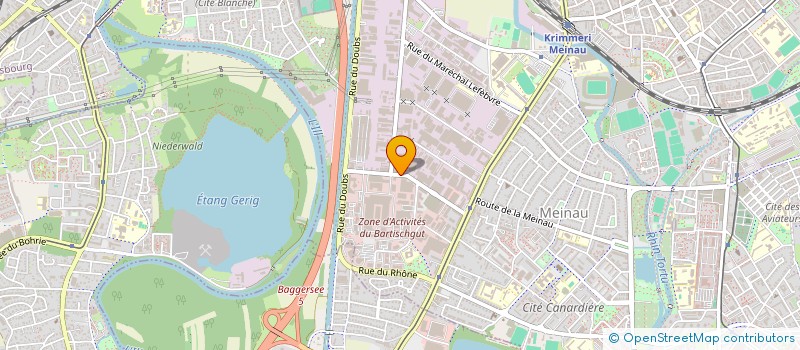 localisation de l'entreprise AA SYRIENNE à STRASBOURG