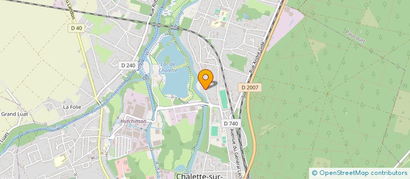 localisation de l'entreprise AA TAXI à CHALETTE-SUR-LOING