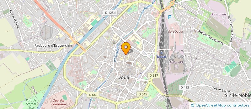 localisation de l'entreprise AA ZENITHIA  DOUAI
