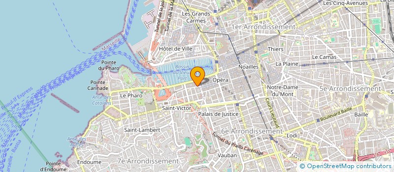 localisation de l'entreprise AAA  MARSEILLE