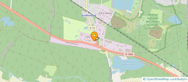 localisation de l'entreprise AAA-ALLO ALSACE ASSISTANCE  WITTELSHEIM