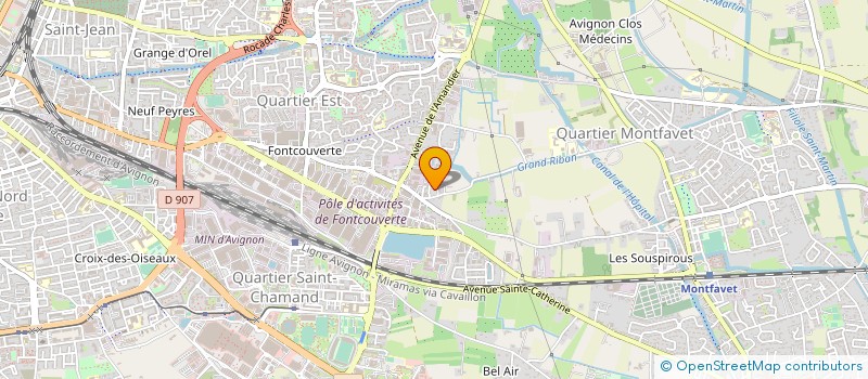 localisation de l'entreprise AAA AMBULANCE à AVIGNON