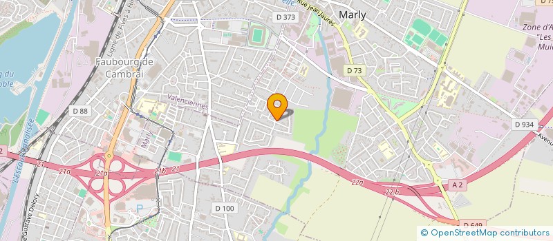 localisation de l'entreprise AAA AUTOMOBILES  MARLY