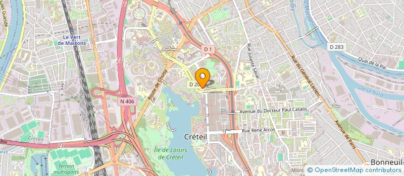 localisation de l'entreprise AAA INVESTCORP à CRETEIL