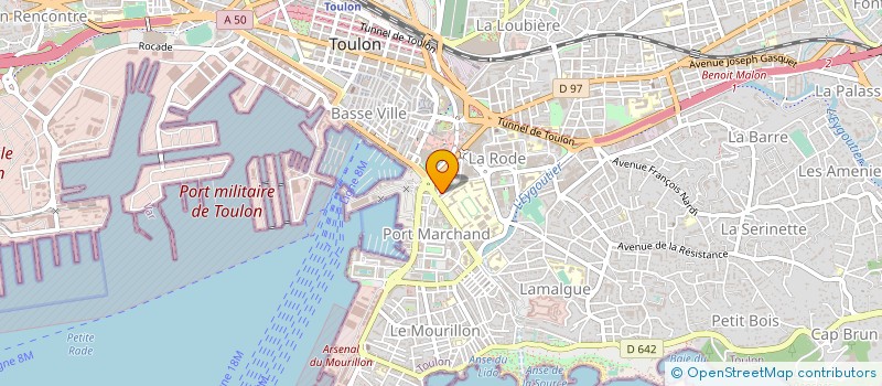 localisation de l'entreprise AAA LOCATION à TOULON