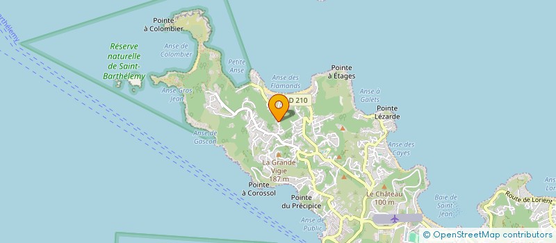 localisation de l'entreprise AAA MEDIA à SAINT BARTHELEMY