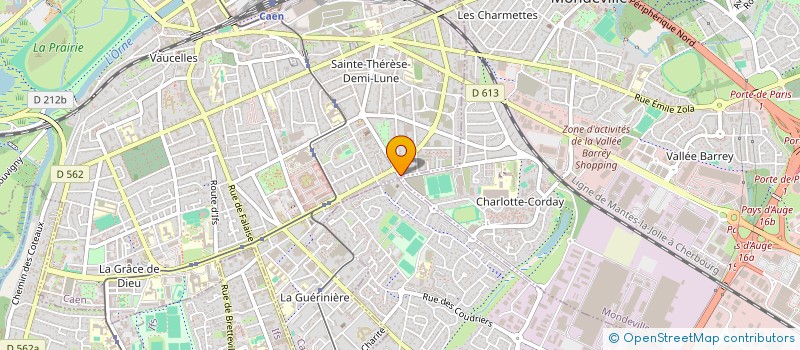 localisation de l'entreprise AAA PHYT'EAUX à CAEN