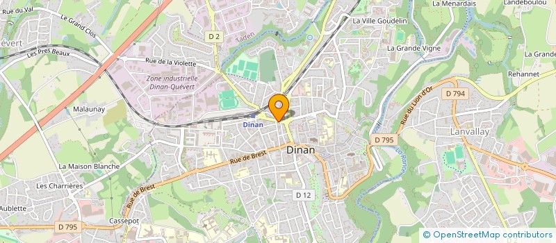 localisation de l'entreprise AAA REPRO 5-5 à DINAN