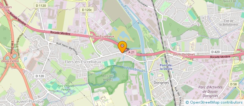 localisation de l'entreprise AAA TAXI  FLERS-EN-ESCREBIEUX