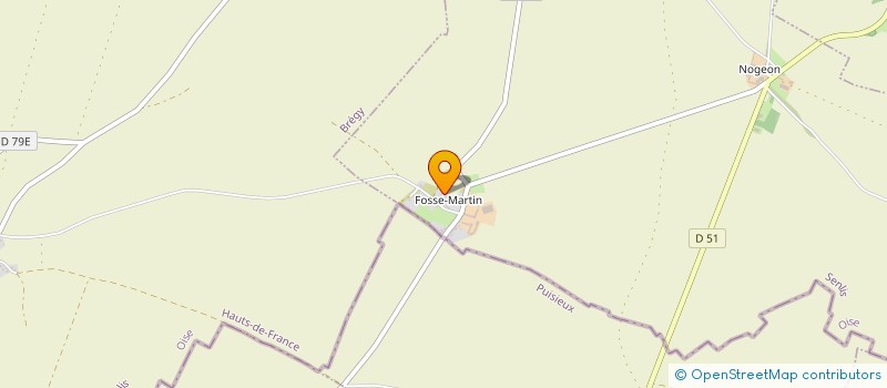 localisation de l'entreprise AAA. TP  REEZ-FOSSE-MARTIN