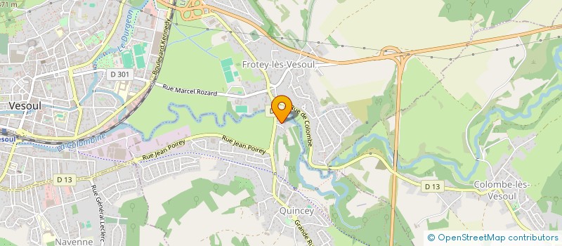 localisation de l'entreprise AAAAAA  LANTENNE-VERTIERE