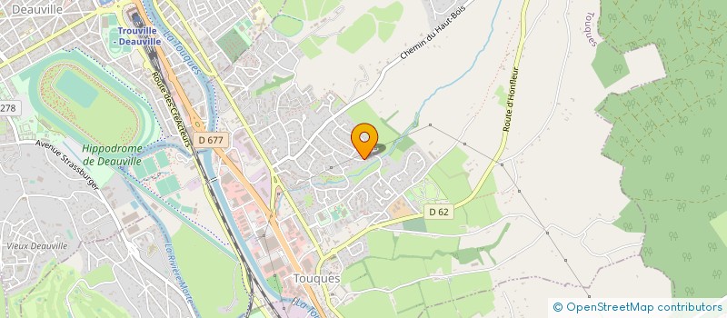 localisation de l'entreprise AAABN TAXI VIEL JEROME à TOUQUES
