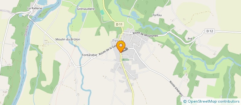 localisation de l'entreprise AAB à PERSAC