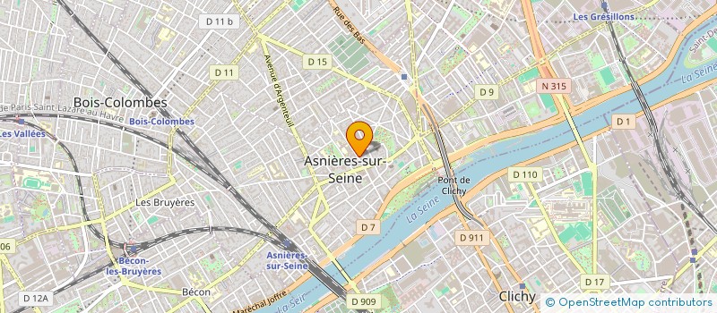 localisation de l'entreprise AAB ADVISORY  ASNIERES-SUR-SEINE