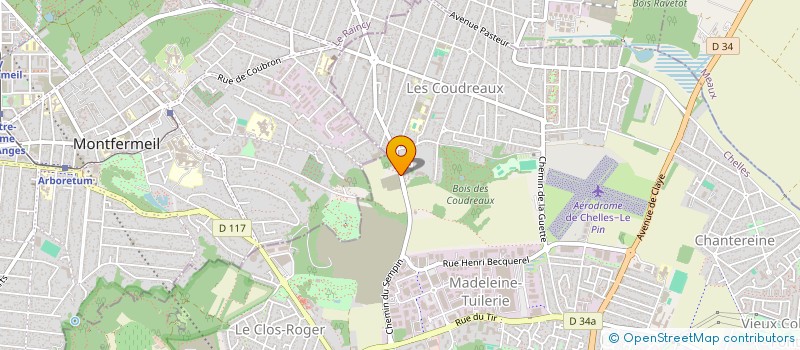 localisation de l'entreprise AAB (AGENCEMENT AMENAGEMENT BATIMENT) à CHELLES