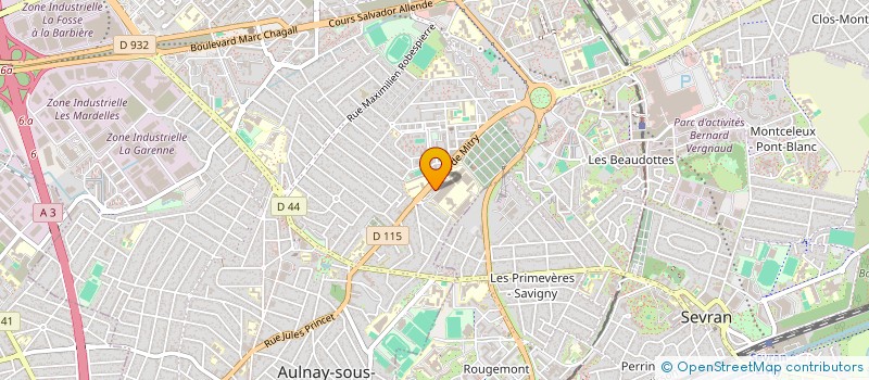 localisation de l'entreprise AAB (AULNAY AUTO BILAN) à AULNAY SOUS BOIS