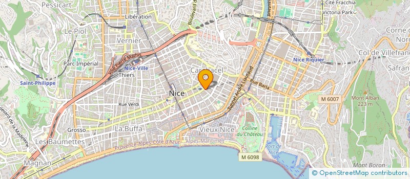 localisation de l'entreprise AAB EXPERTISES à NICE