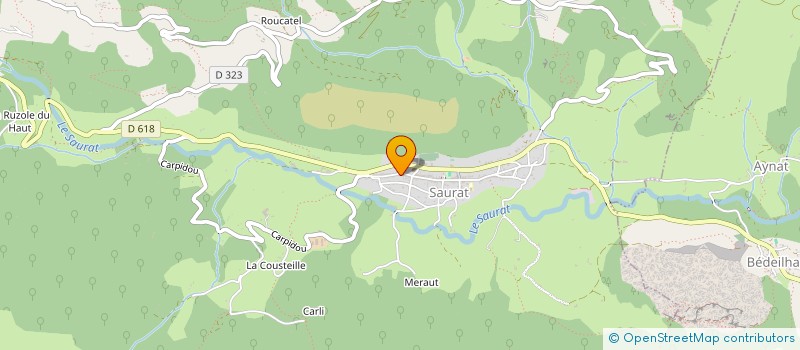localisation de l'entreprise AABACUZ CONSULTING SARL à SAURAT